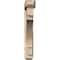 Ekena Millwork Merced Craftsman Rough Sawn Bracket w/ Offset Brace, Douglas Fir, 6"W x 38"D x 38"H BKT0604X38X38MRC04RDF - alternate 4
